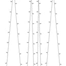 lyskæder 5 stk. 5x200 LED inde/ude soldrevet varm hvid
