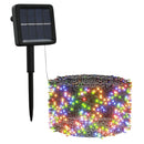 lyskæder 5 stk. 5x200 LED inde/ude soldrevet kold hvid