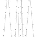 lyskæder 5 stk. 5x200 LED inde/ude soldrevet kold hvid