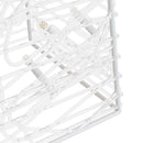 dekorativ LED-lyskegle 90 cm akryl kold hvid