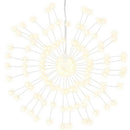 udendørslys fyrværkeridesign 20 cm 140 LED'er varm hvid