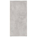 skænk 160x36x75 cm konstrueret træ betongrå