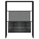 magasinholder 35x15x45 cm stål sort
