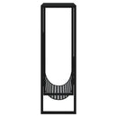 magasinholder 35x15x45 cm stål sort