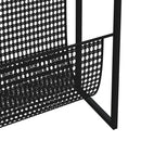 magasinholder 35x15x45 cm stål sort
