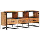 tv-skab 110x30x45 cm massivt akacietræ