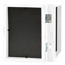 folderamme til 2 billeder 2x(13x18 cm) hvid