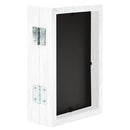folderamme til 2 billeder 2x(13x18 cm) hvid