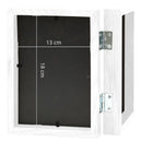 folderamme til 2 billeder 2x(13x18 cm) hvid