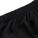 elastisk sofabetræk polyesterjersey sort