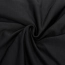elastisk 2-personers sofabetræk polyesterjersey sort