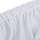 elastisk 2-personers sofabetræk polyesterjersey hvid