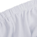 elastisk 3-personers sofabetræk polyesterjersey hvid