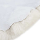 fåreskind (60-70)x(90-100) cm cremefarvet