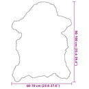 fåreskind (60-70)x(90-100) cm cremefarvet