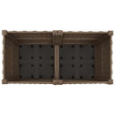 højbed 80x40x38 cm polypropylen
