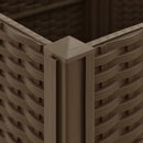 højbed 120x40x38 cm polypropylen