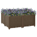 højbed 80x80x38 cm polypropylen