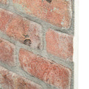 Vægpaneler 10 stk. 100 x 50 cm Rød EPS Skum