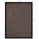dørmåtte 60x80 cm beige