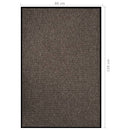 dørmåtte 80x120 cm beige