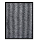 dørmåtte 60x80 cm stribet grå