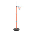 basketballsæt 133-160 cm transportabelt og justerbart