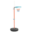 basketballsæt 133-160 cm transportabelt og justerbart
