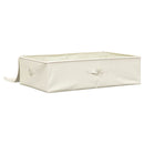opbevaringskasse 70x40x18 cm stof cremefarvet