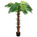 kunstig cycaspalme med potte 160 cm grøn