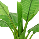 kunstig bananpalme med potte 180 cm grøn