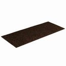 trappemåtter selvklæbende 15 stk. 60x25 cm brune rektangulære