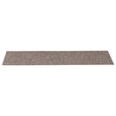 trappemåtter selvklæbende 15 stk. 76x20 cm beige rektangulære