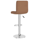 barstole 2 stk. stof brun