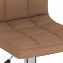 barstole 2 stk. stof brun