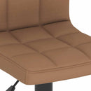 barstole 2 stk. stof brun