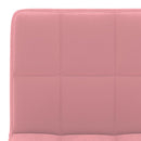 barstole 2 stk. fløjl pink