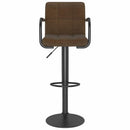 barstole 2 stk. stof brun