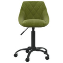 spisebordsstol fløjl lysegrøn