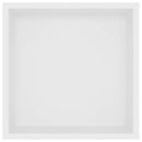 væghængt tv-bord 102x35x35 cm konstrueret træ hvid
