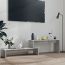 tv-bord 180x30x43 cm konstrueret træ betongrå