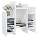 sideskab 60x26x60 cm konstrueret træ hvid