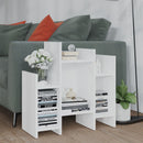 sideskab 60x26x60 cm konstrueret træ hvid