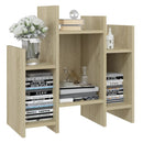 sideskab 60x26x60 cm konstrueret træ sonoma-eg