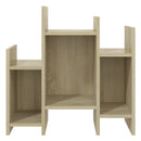 sideskab 60x26x60 cm konstrueret træ sonoma-eg