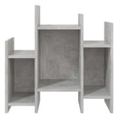 sideskab 60x26x60 cm konstrueret træ betongrå