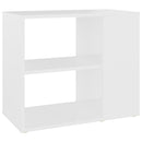 sideskab 60x30x50 cm konstrueret træ hvid