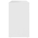 sideskab 60x30x50 cm konstrueret træ hvid