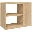 sideskab 60x30x50 cm konstrueret træ sonoma-eg