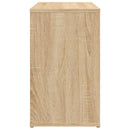 sideskab 60x30x50 cm konstrueret træ sonoma-eg